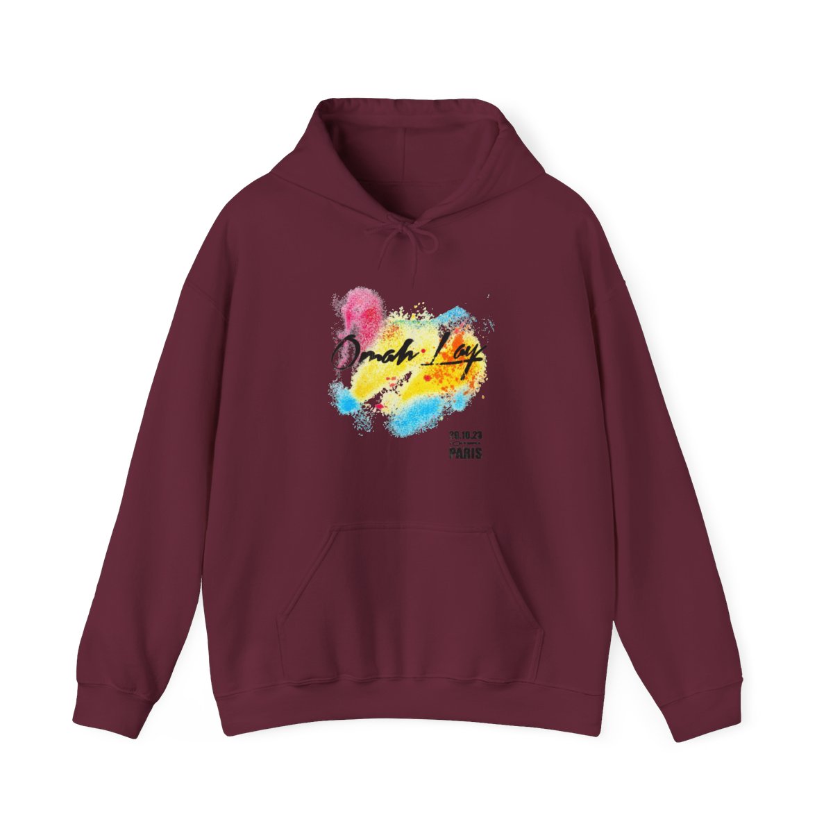 I made 500 hoodies for the artist Omah Lay & each hoodie is different : r/streetwearstartup - alternate angle 3, merchandise