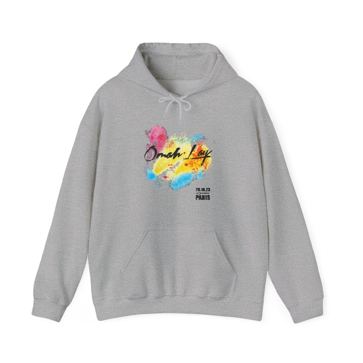 I made 500 hoodies for the artist Omah Lay & each hoodie is different : r/streetwearstartup - alternate angle 2, merchandise